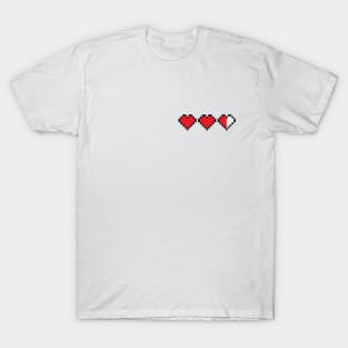 Heart Containers (Pocket) T-Shirt